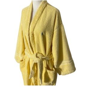 VINTAGE RALPH LAUREN Terrycloth Bathrobe